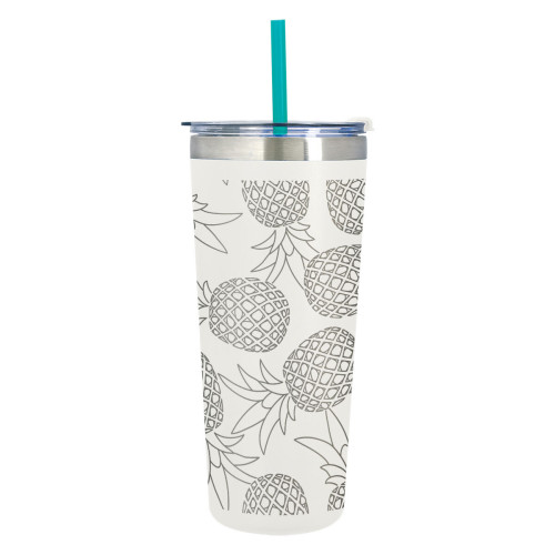 24 Oz. Full Laser Colma Basics Tumbler