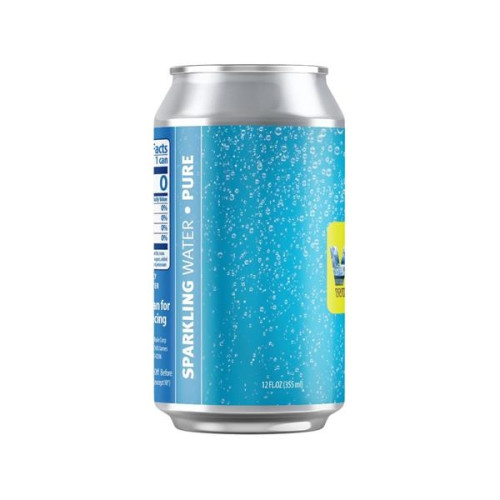 12 oz. Sparkling Canned Water, Full Color Digital