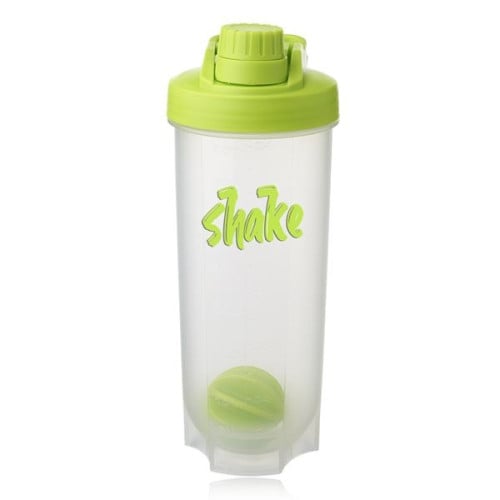 24 oz. Plastic Shaker Bottle with Mixer