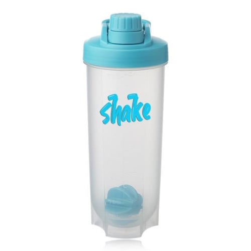 24 oz. Plastic Shaker Bottle with Mixer