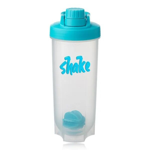 24 oz. Plastic Shaker Bottle with Mixer