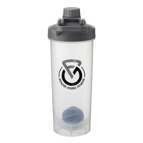 24 oz. Plastic Shaker Bottle with Mixer