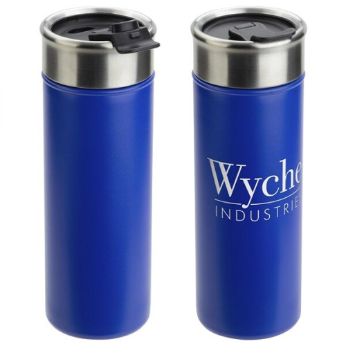 Solari 18 oz Copper-Lined Powder-Coated Insulated Tumbler