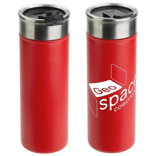 Solari 18 oz Copper-Lined Powder-Coated Insulated Tumbler