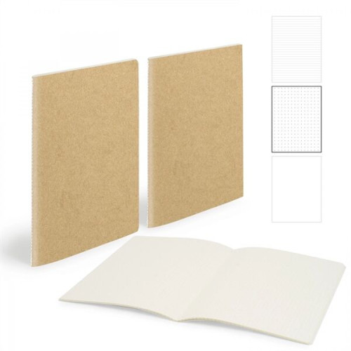 MAGNA CENTRE SEWN NOTEBOOK 5.5" X 8.25" WITH 56 PAGES