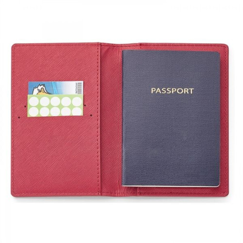 Toscano Genuine Leather Rfid Booklet/ Passport Holder