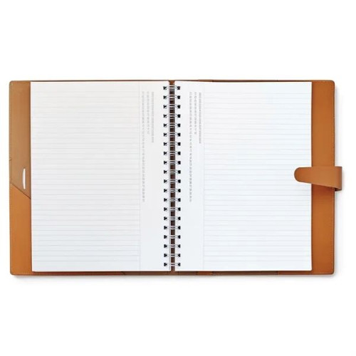 GIUSEPPE DI NATALE REFILLABLE LEATHER JOURNAL