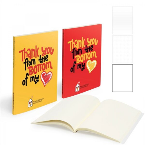 MEDIO PERFECT BOUND NOTEBOOK 5 X 7 WITH 150 PAGES