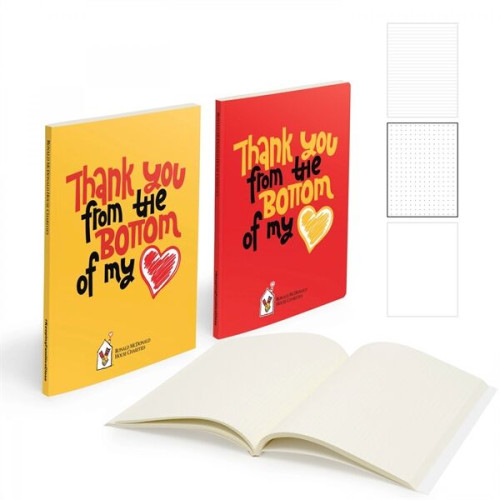 MEDIO PERFECT BOUND NOTEBOOK 5 X 7 WITH 150 PAGES