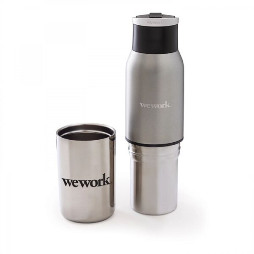 Switch-hitter 2-in-1 20oz Stainless Bottle W/ 12 Oz Cup