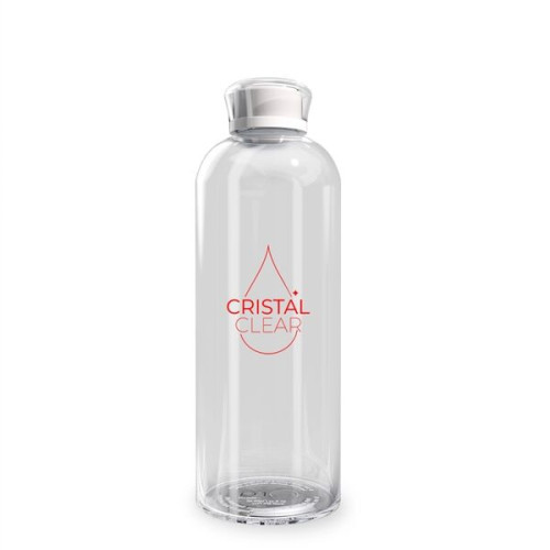 CRYSTAL CLEAR  1000 ML / 34 OZ BOROSILICATE GLASS BOTTLE