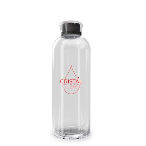 CRYSTAL CLEAR  1000 ML / 34 OZ BOROSILICATE GLASS BOTTLE