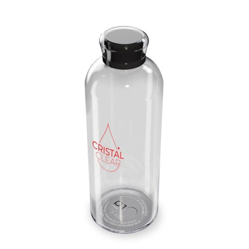 CRYSTAL CLEAR  1000 ML / 34 OZ BOROSILICATE GLASS BOTTLE