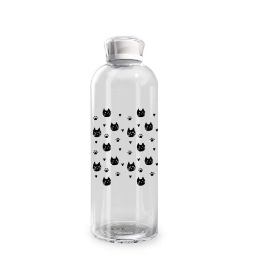 CRYSTAL CLEAR  1000 ML / 34 OZ BOROSILICATE GLASS BOTTLE