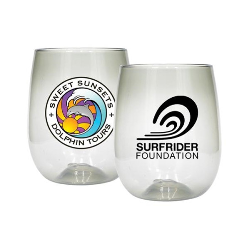 RECYCLED PET - 12 oz. Stemless Wine Glass