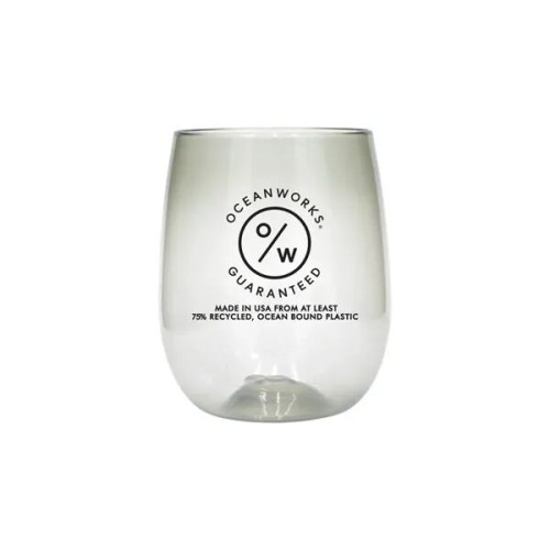 RECYCLED PET - 12 oz. Stemless Wine Glass