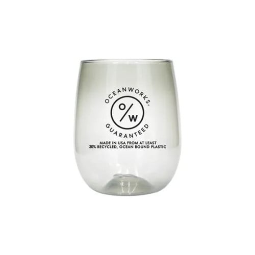 RECYCLED PET - 12 oz. Stemless Wine Glass