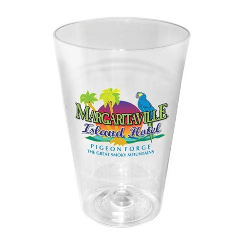 RECYCLED PET - 16 oz. Pint Glass, Full Color Digital