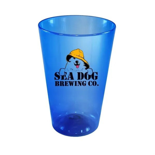 RECYCLED PET - 16 oz. Pint Glass, Full Color Digital