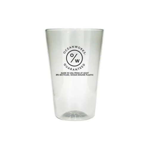 RECYCLED PET - 16 oz. Pint Glass, Full Color Digital