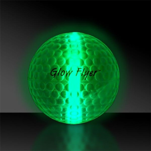 GREEN GLOW FLYER GOLF BALL