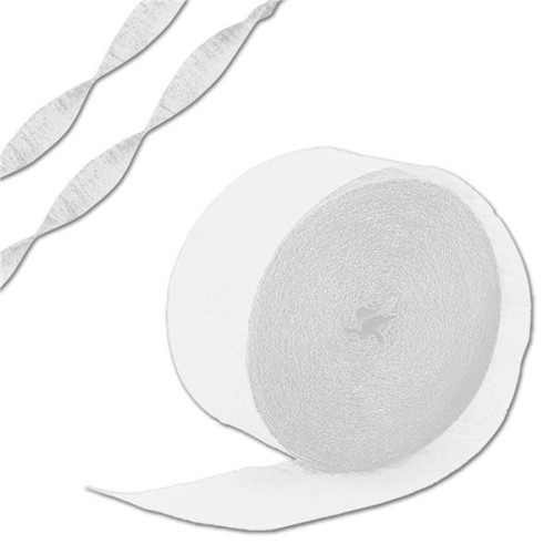81' Roll Red Crepe Paper Streamer
