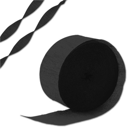 81' Roll Red Crepe Paper Streamer