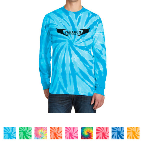 Port & Company® Tie-Dye Long Sleeve Tee