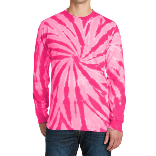 Port & Company® Tie-Dye Long Sleeve Tee