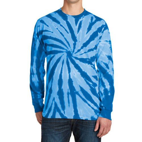 Port & Company® Tie-Dye Long Sleeve Tee