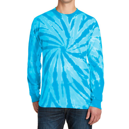 Port & Company® Tie-Dye Long Sleeve Tee