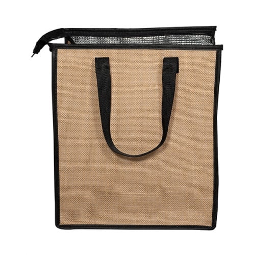 Jute Cooler Tote