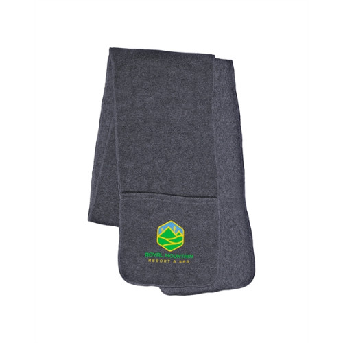 Fleece Scarf With Pockets