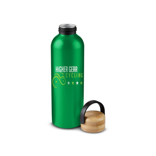 23.6oz Refresh Aluminum Bottle With Bamboo Lid