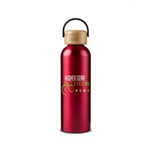 23.6oz Refresh Aluminum Bottle With Bamboo Lid