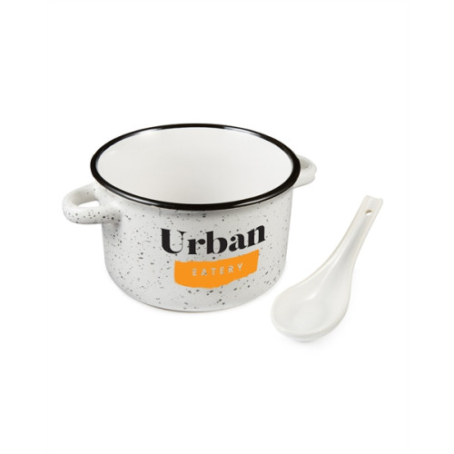 20oz Campfire Soup Bowl With Spoon
