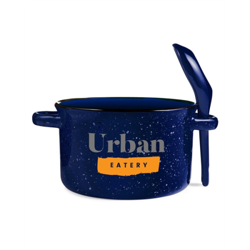20oz Campfire Soup Bowl With Spoon