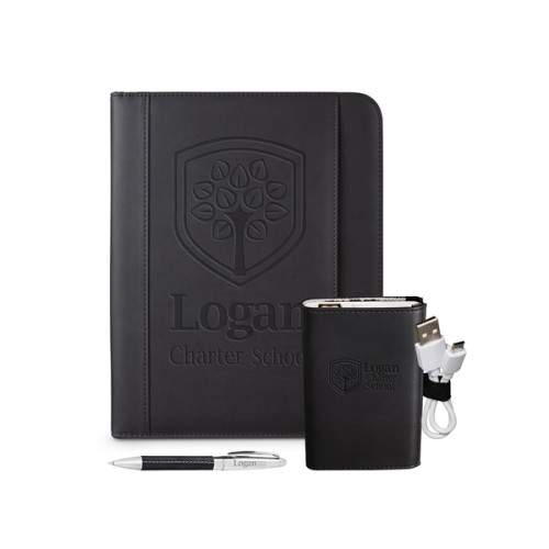 Tuscany™ Mobile Portfolio Power Bank And Pen Set
