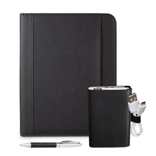 Tuscany™ Mobile Portfolio Power Bank And Pen Set