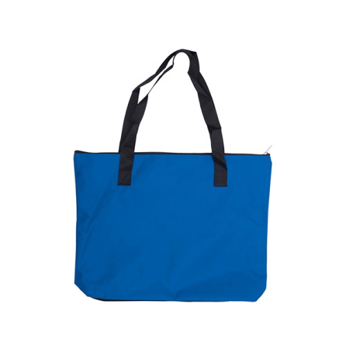 Jumbo Trade Show Tote With Front Pockets