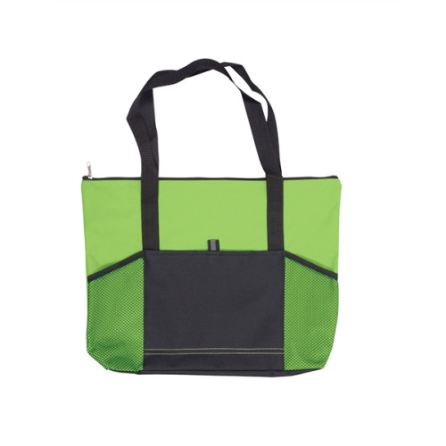 Jumbo Trade Show Tote With Front Pockets
