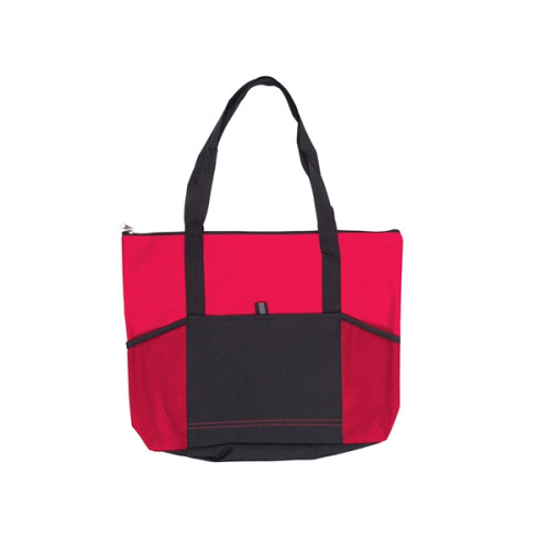 Jumbo Trade Show Tote With Front Pockets