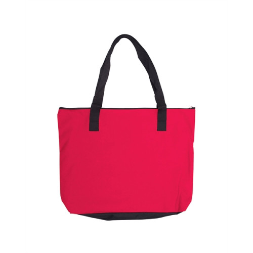 Jumbo Trade Show Tote With Front Pockets