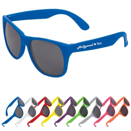 Single-Tone Matte Sunglasses