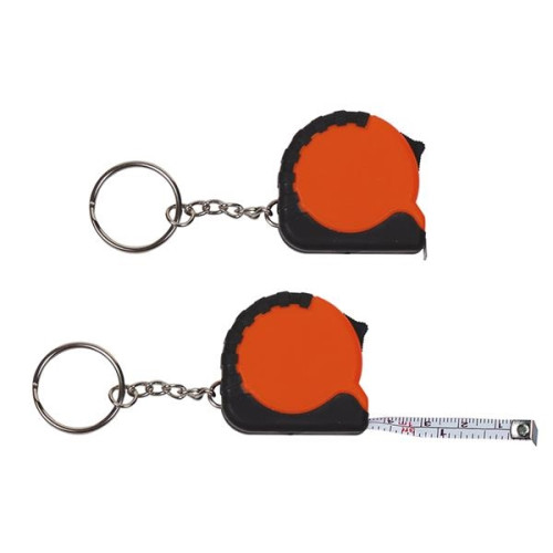 Mini Grip Tape Measure Key Chain 3.25'