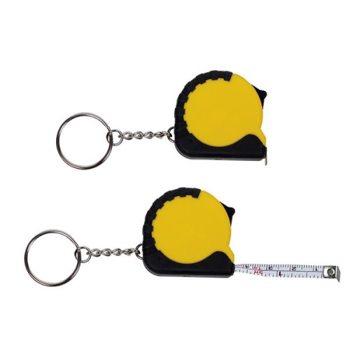Mini Grip Tape Measure Key Chain 3.25'