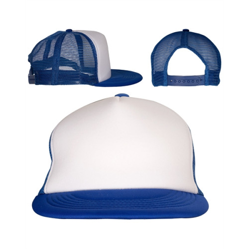 Skater Flat Bill Trucker Cap