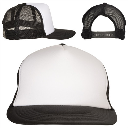 Skater Flat Bill Trucker Cap