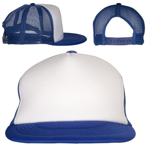 Skater Flat Bill Trucker Cap