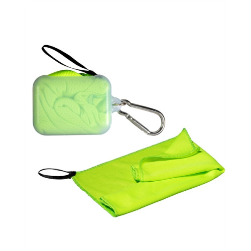 Cooling Towel In Carabiner Case